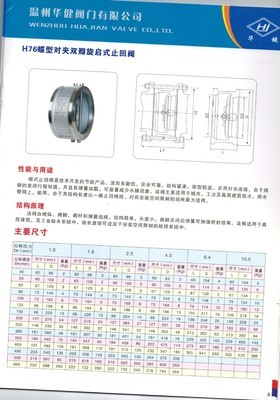 【双瓣止回阀|不锈钢对夹止回阀|】价格,厂家,图片,阀门,温州市龙湾永中洪治全阀门加工厂-马可波罗网